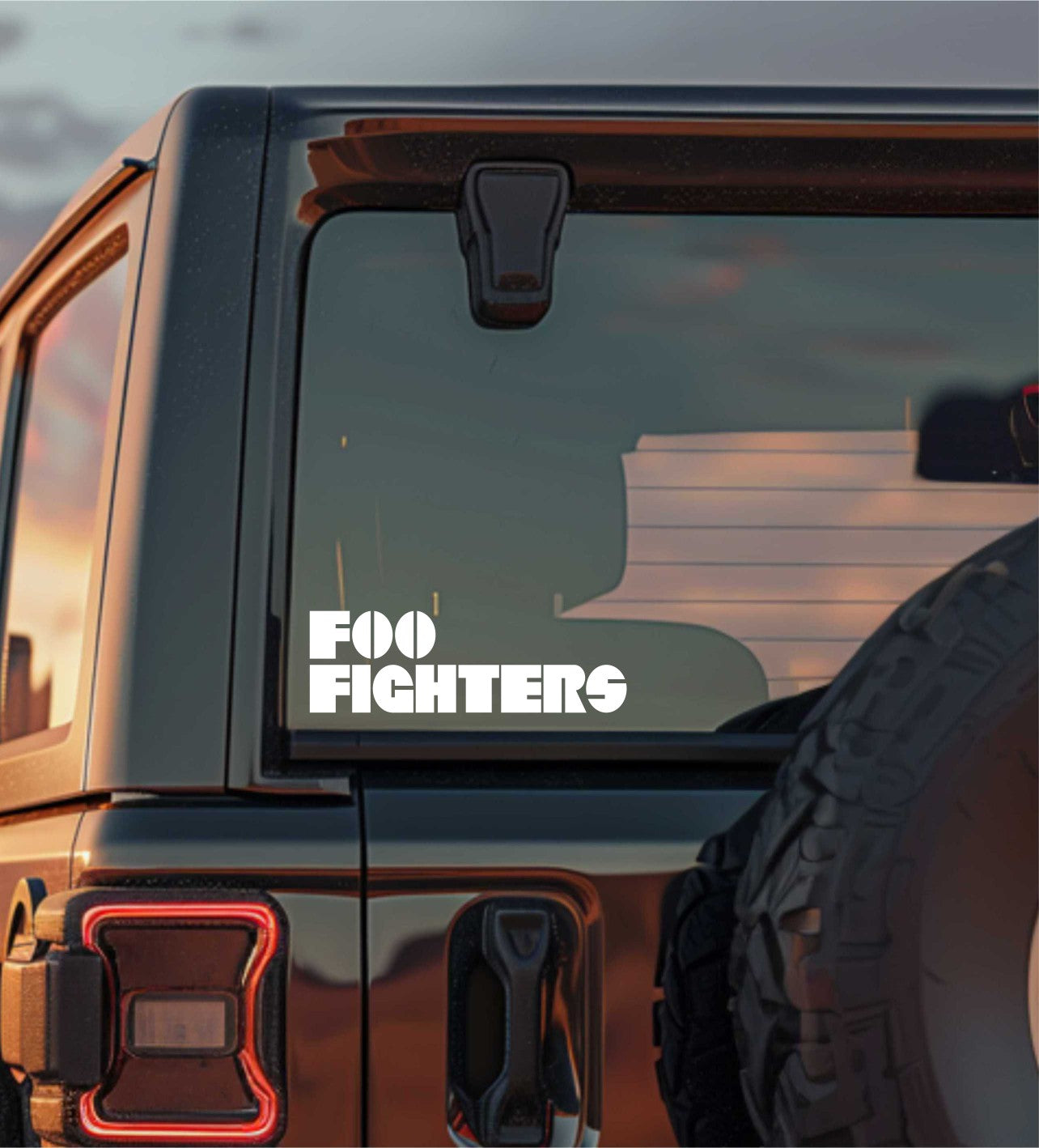 foo fighters band decal, sticker