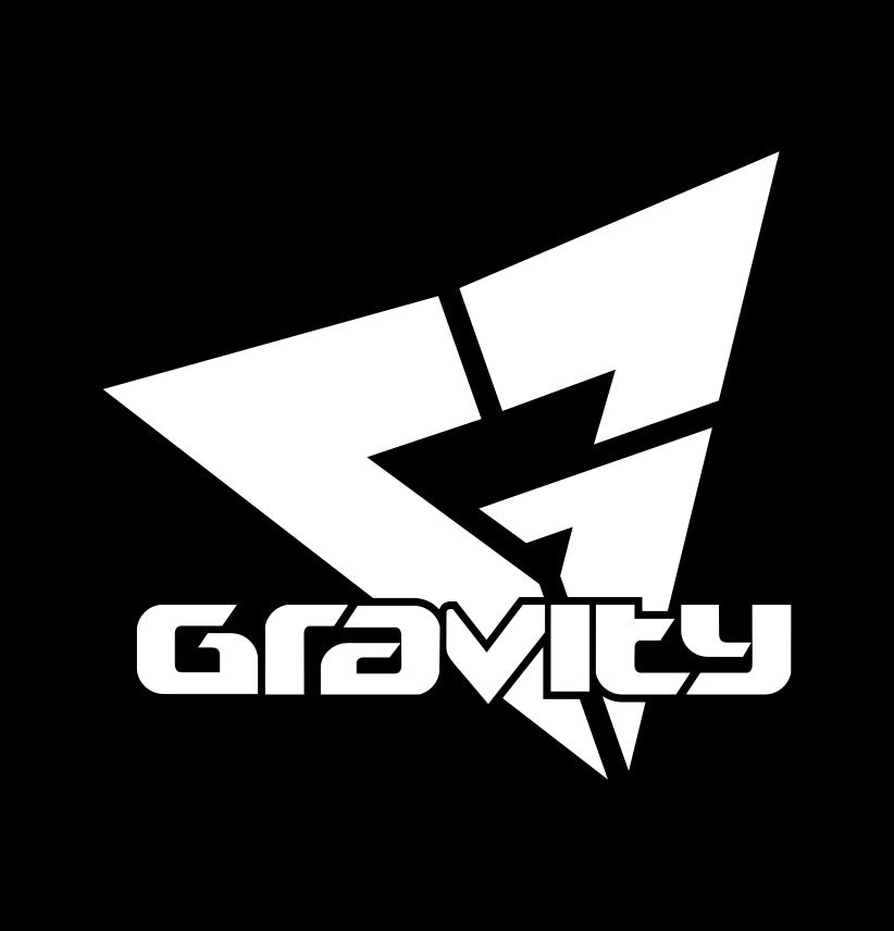 Gravity Snowboards decal, ski snowboard decal, car decal sticker