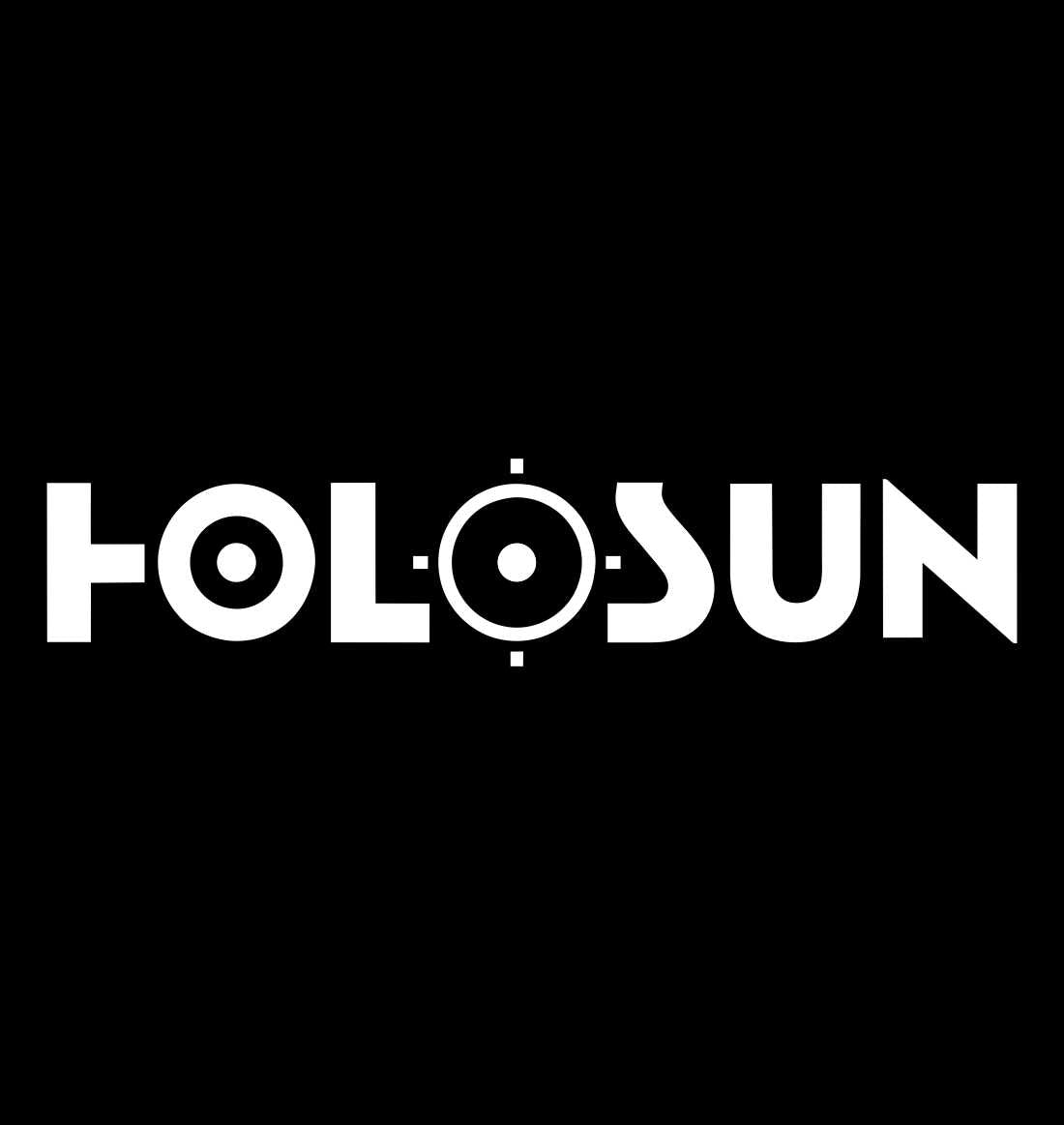 Holosun decal, sticker, firearms decal