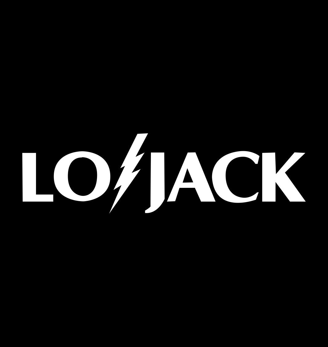 LoJack decal