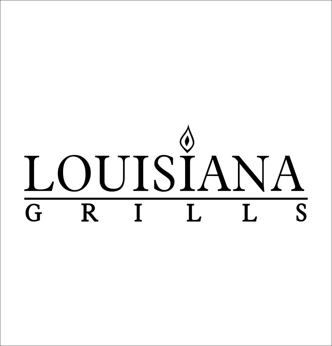 Louisiana Grills decal, sticker