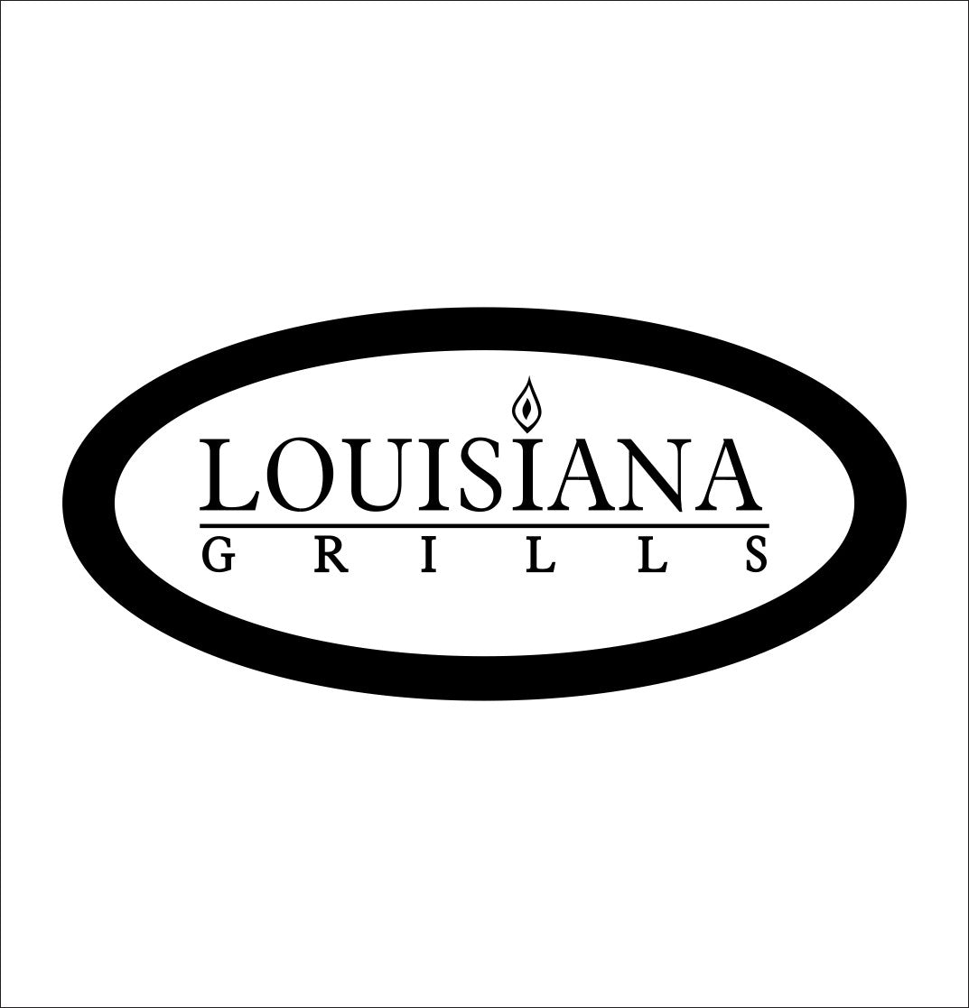 Louisiana Grills decal, sticker B