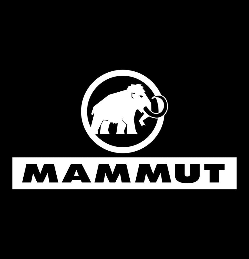 mammut decal decal, sticker, hunting fishing decal, car sticker