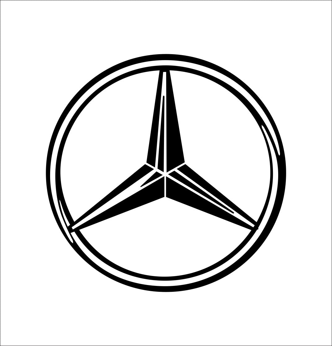 Mercedes Benz Decal C, sticker