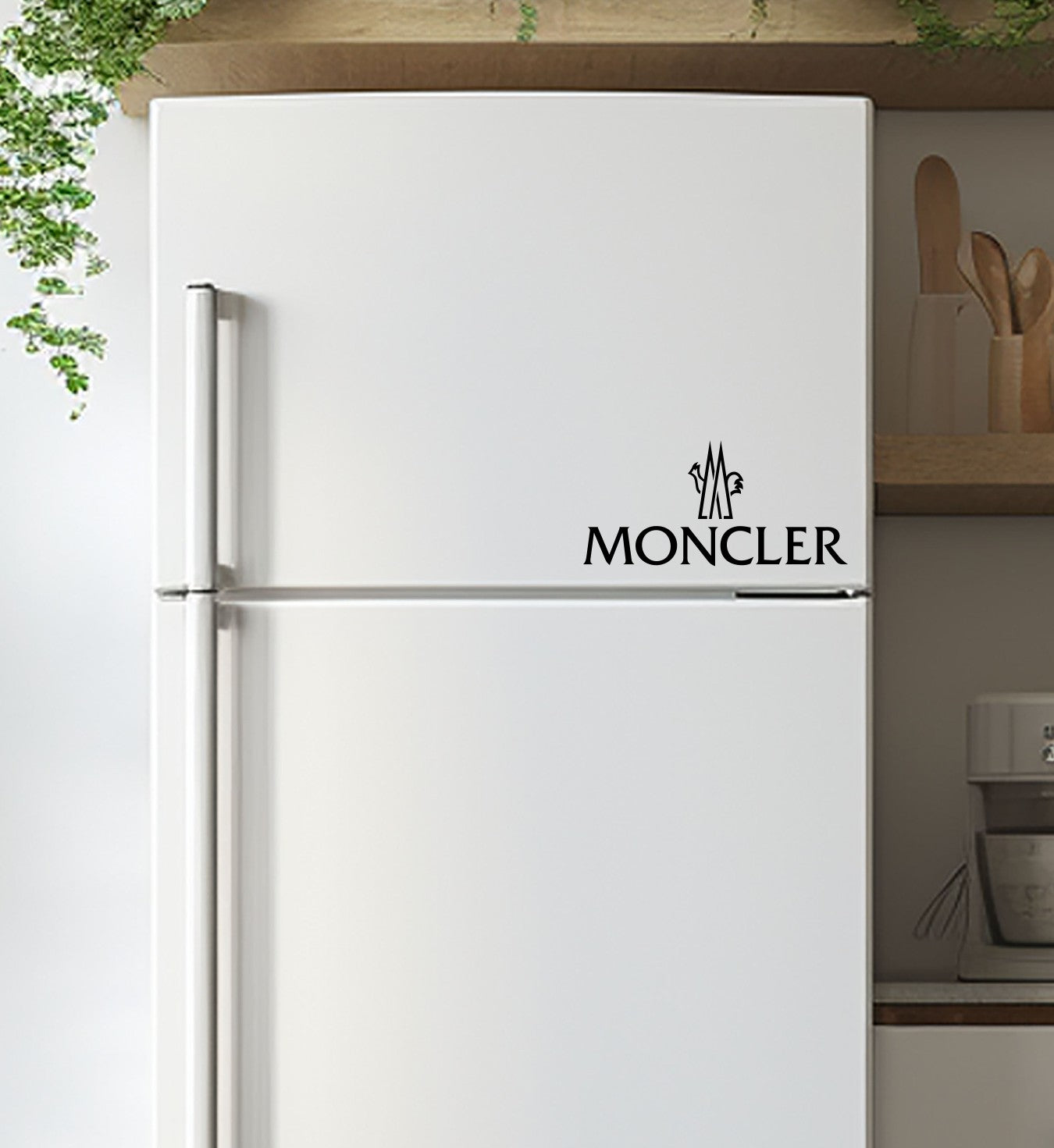 Moncler decal, sticker
