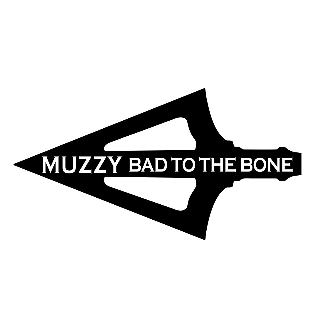 Muzzy Bad to the bone decal