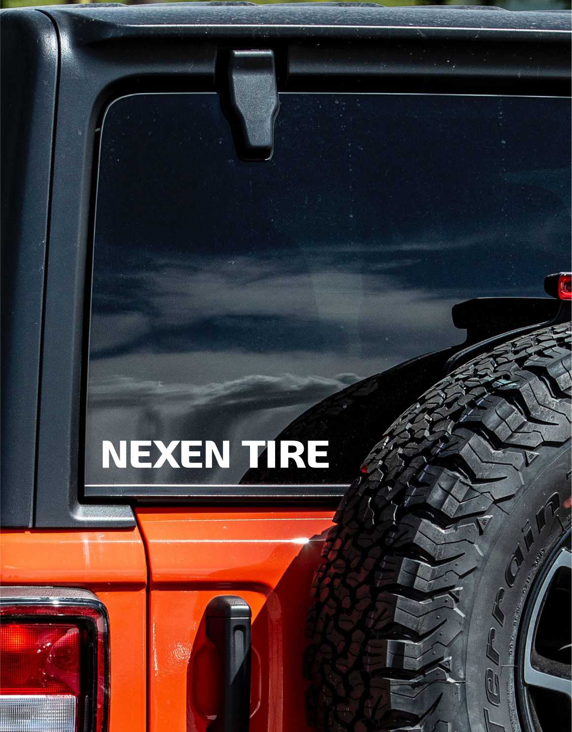 Nexen Tire decal, sticker