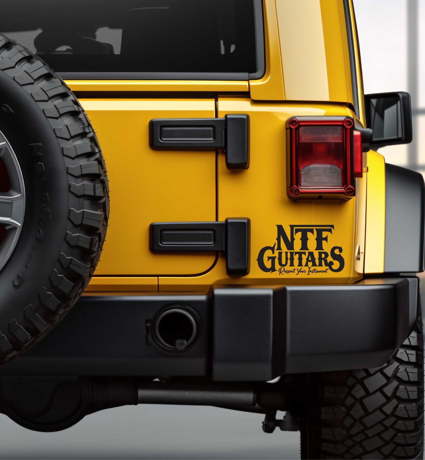 NTF Guitars decal