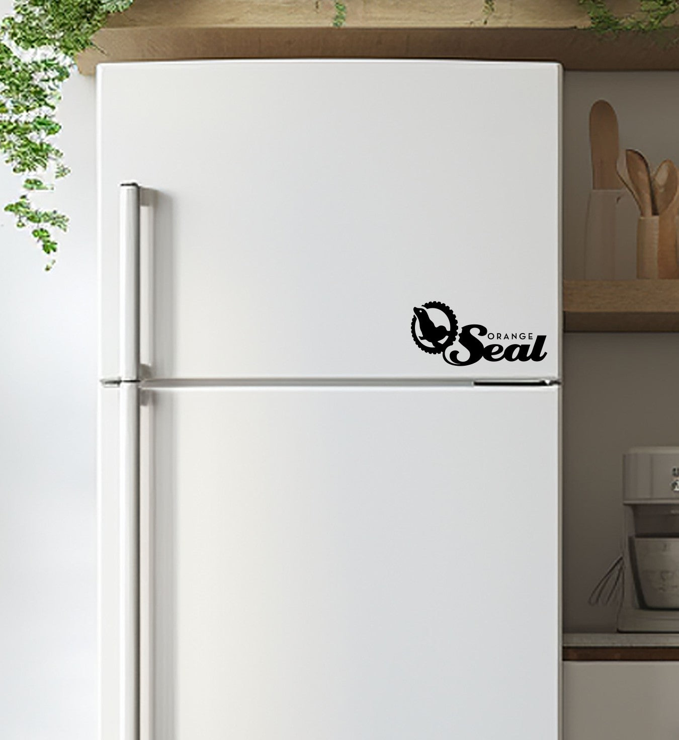 Orange Seal decal, sticker