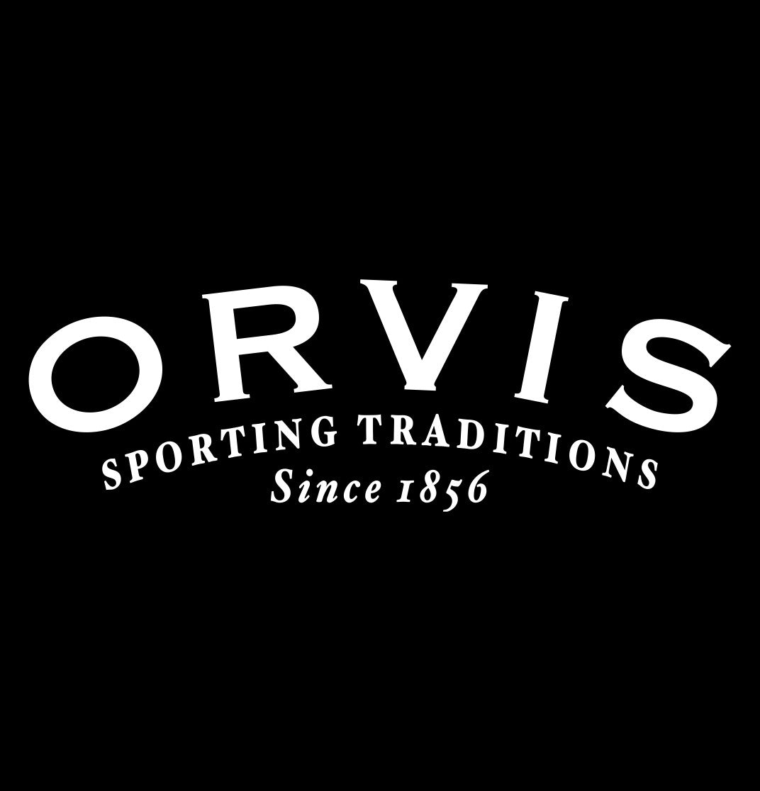 Orvis decal, fishing hunting car decal sticker
