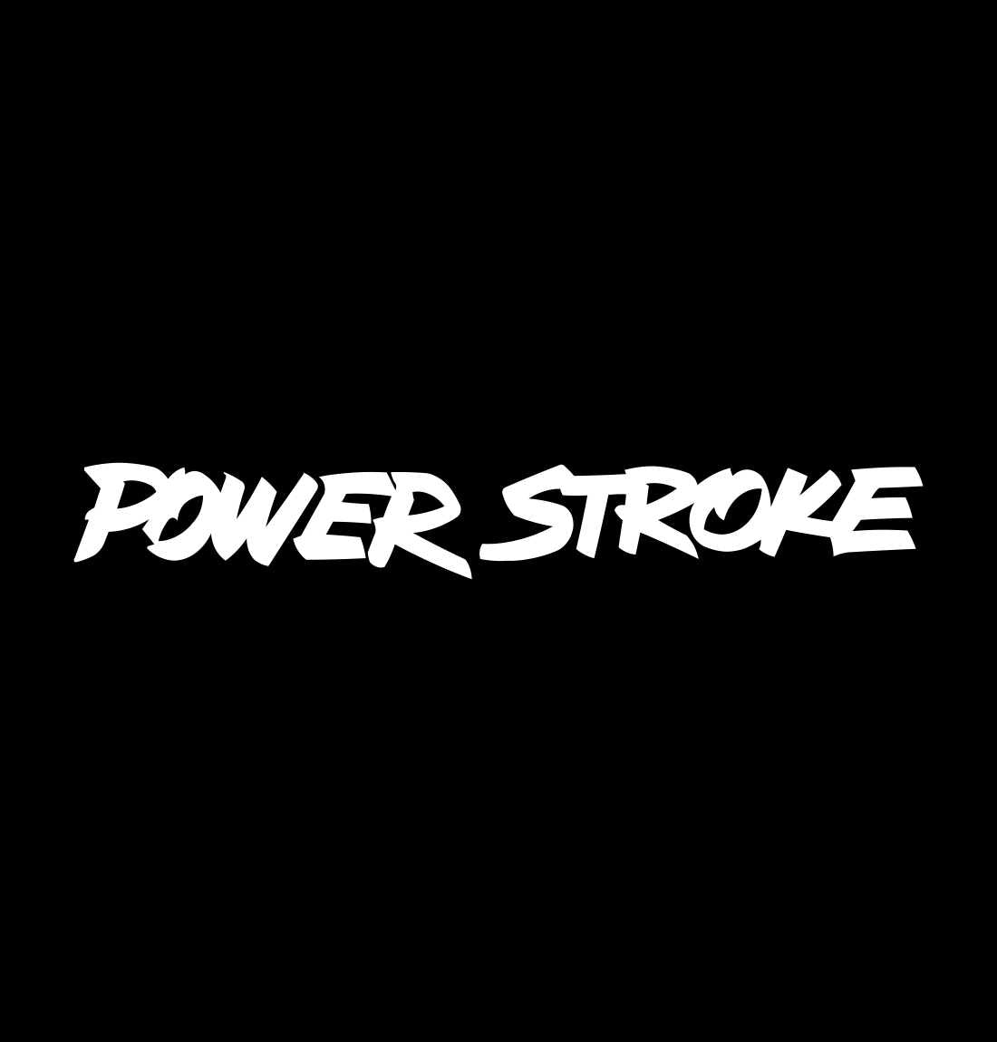 Power Stroke decal