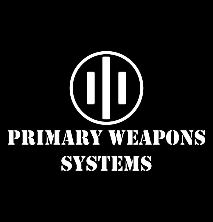 Primary Weapons Systems decal, sticker, firearm decal