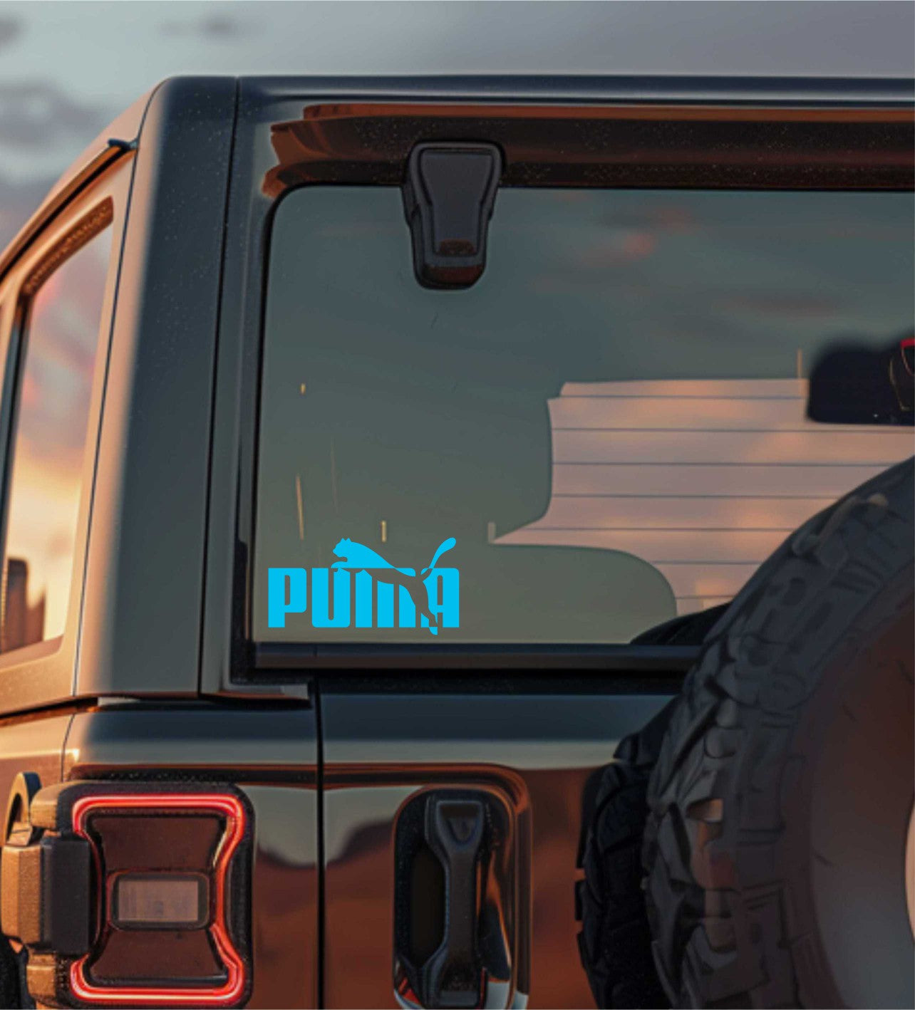 Puma decal, sticker B