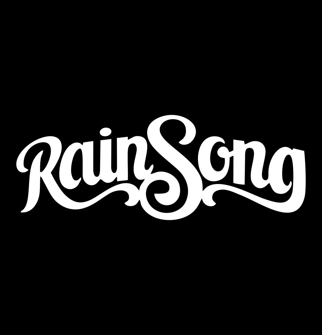 Rainsong decal, sticker