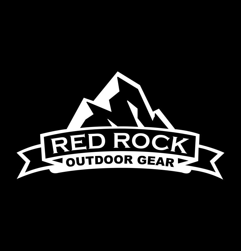red rock gear decal, sticker, hunting fishing decal, car sticker