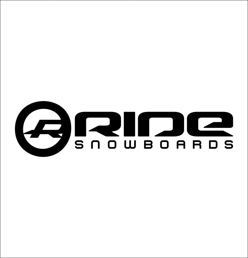 Ride Snowboards decal