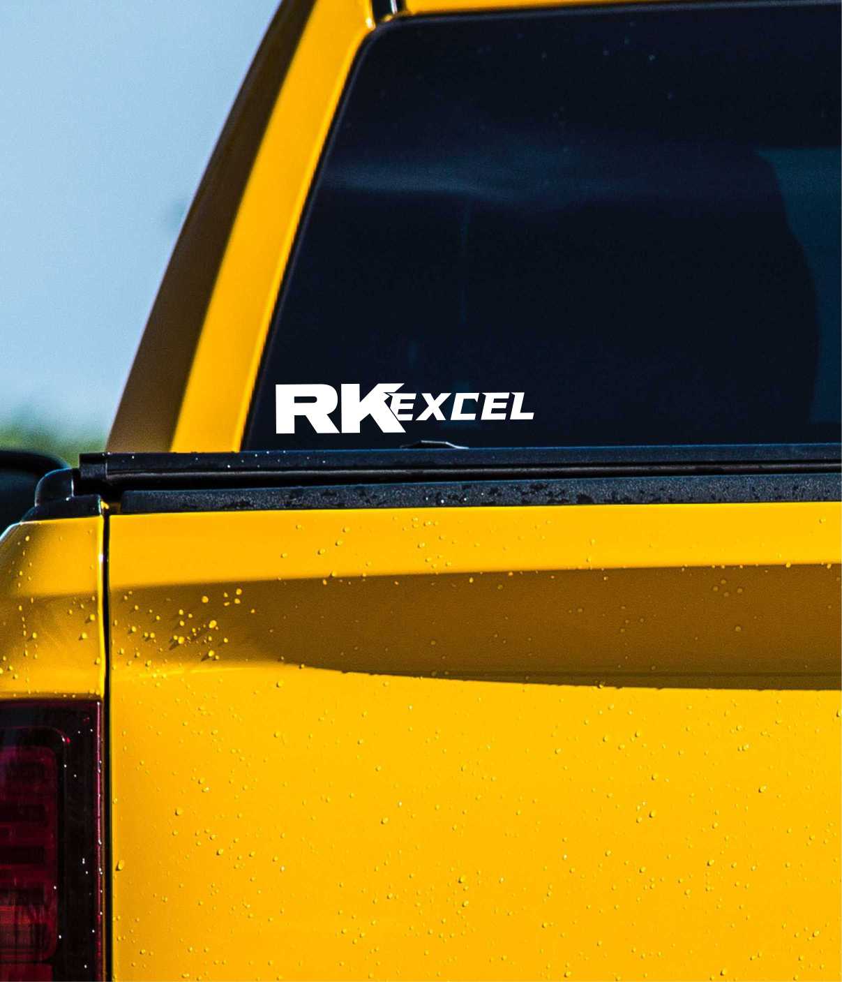 RK Excel decal, sticker