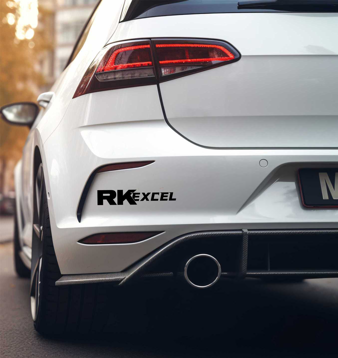 RK Excel decal, sticker