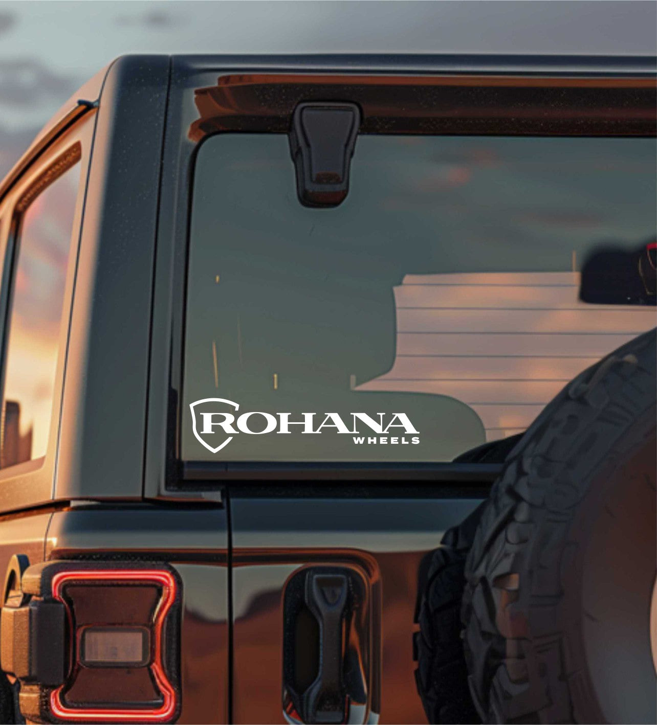 Rohana Wheels decal