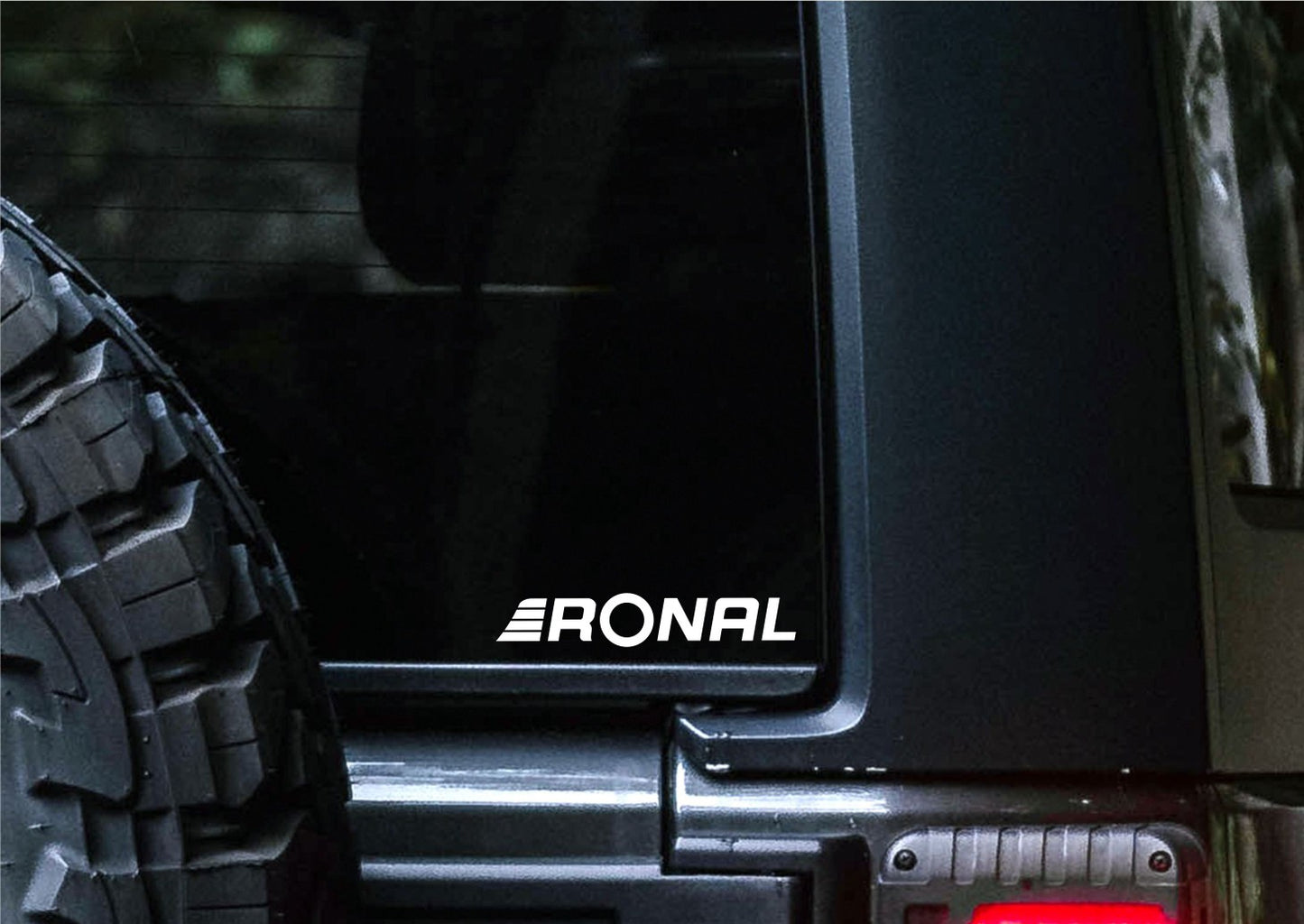 Ronal decal, sticker