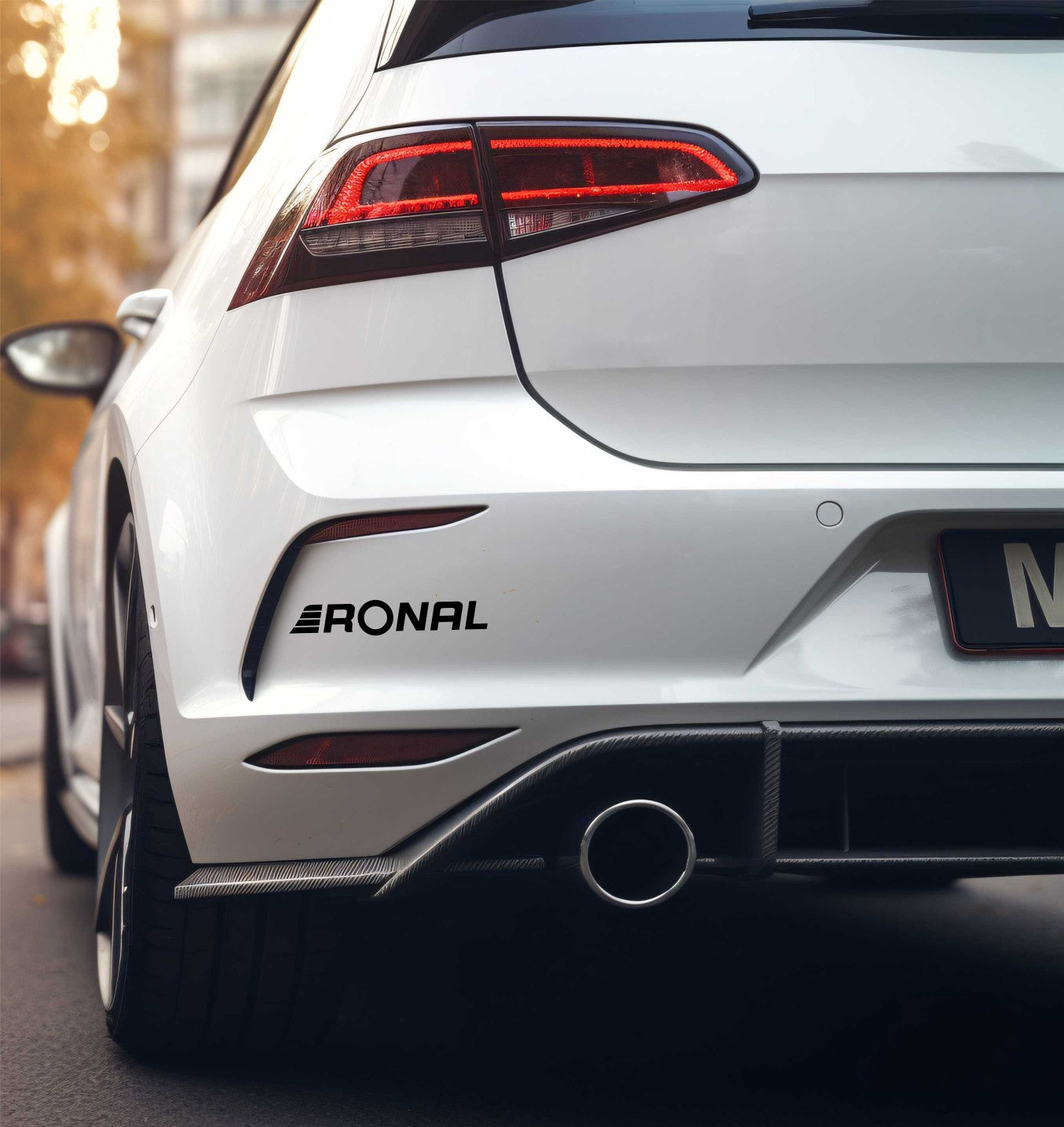 Ronal decal, sticker