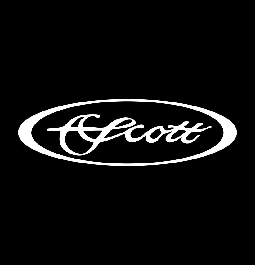 scott rods decal, sticker, hunting fishing decal, car sticker