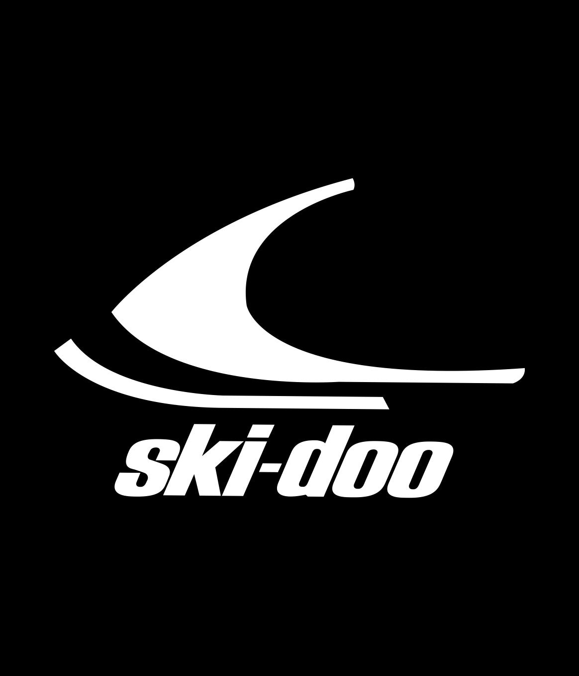 Ski Doo decal B