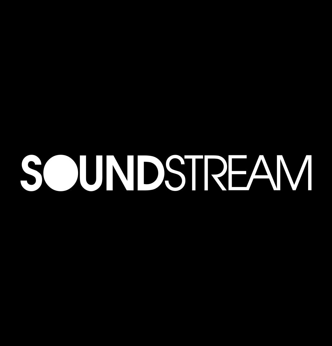 soundstream decal B, sticker