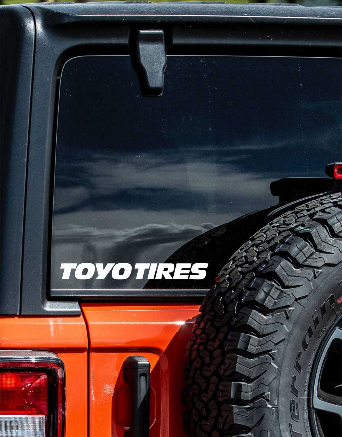 Toyo Tires decal, sticker