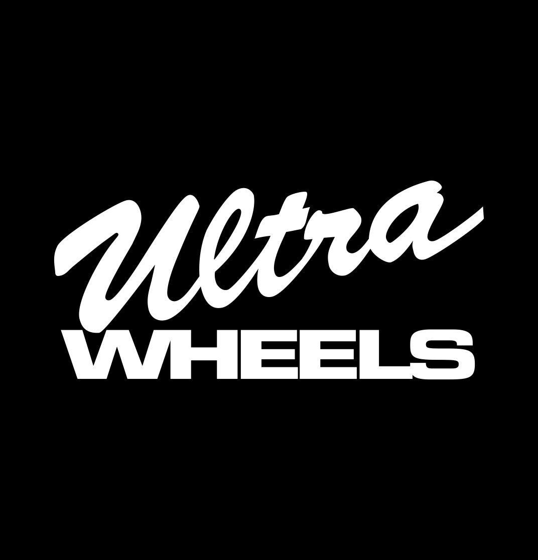 Ultra Wheels decal, sticker