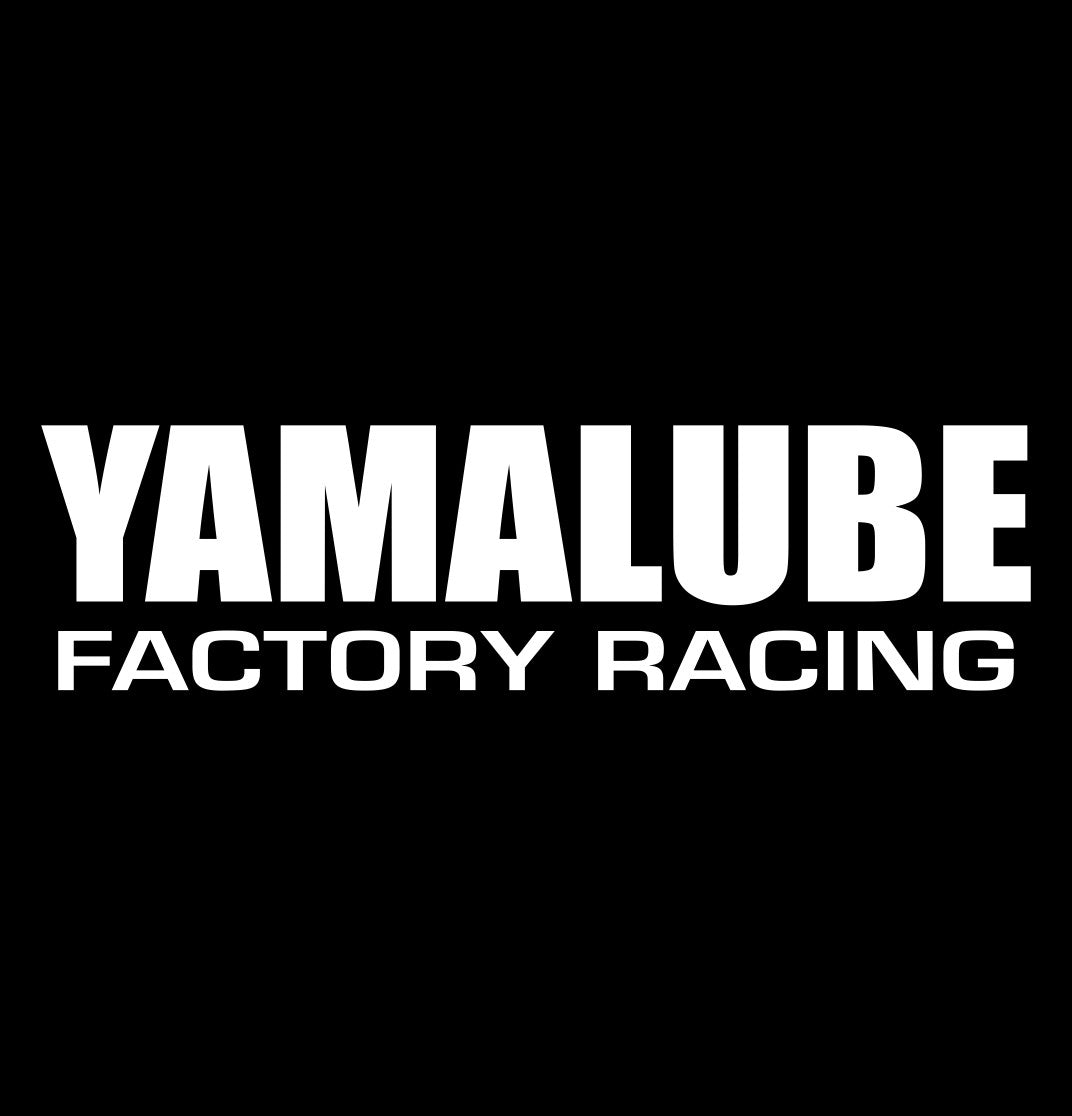 Yamalube Factory Racing decal, sticker