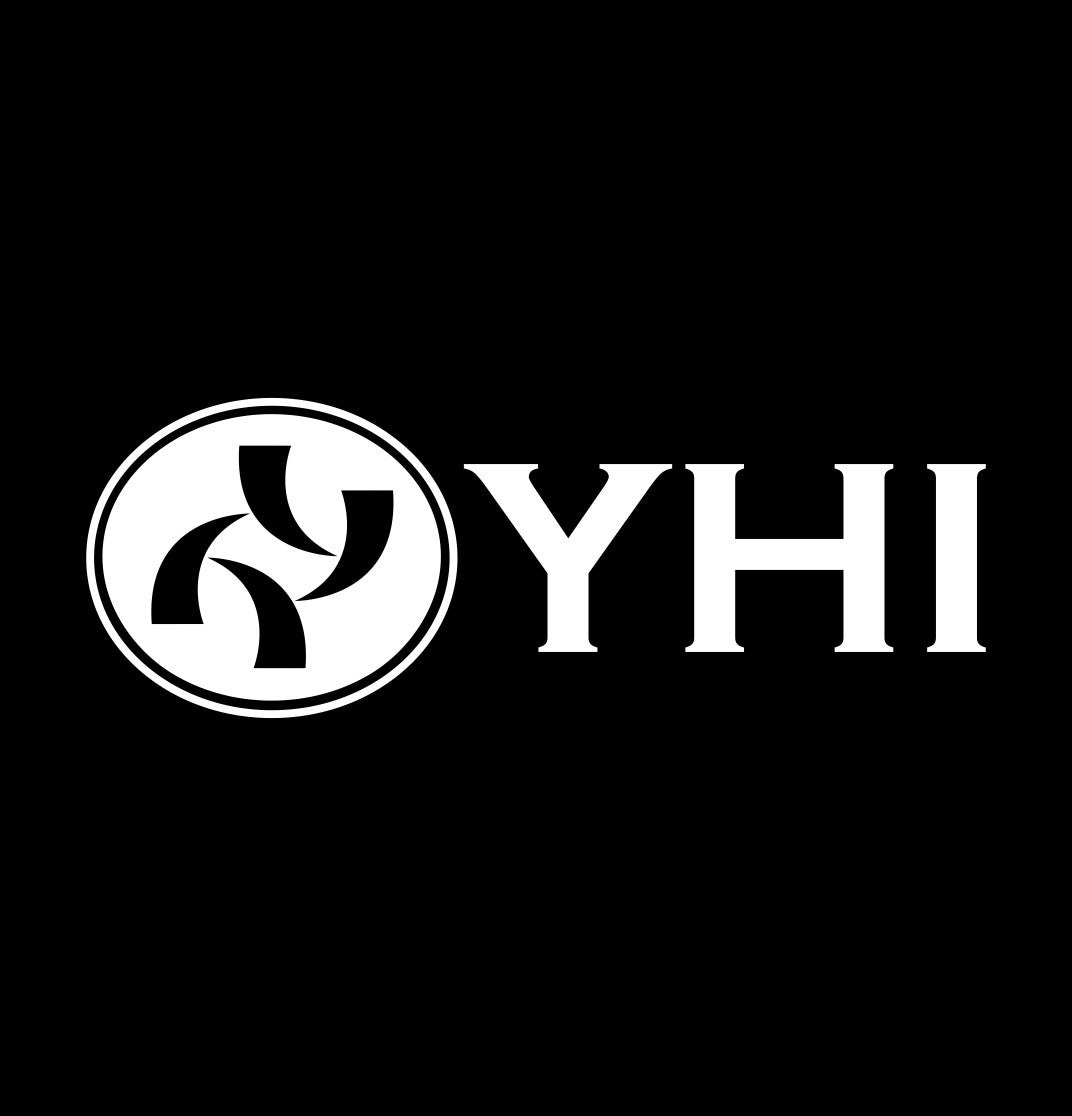 YHI decal, sticker
