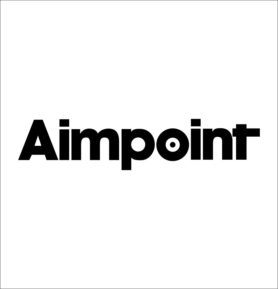Aimpoint decal, sticker, firearm decal