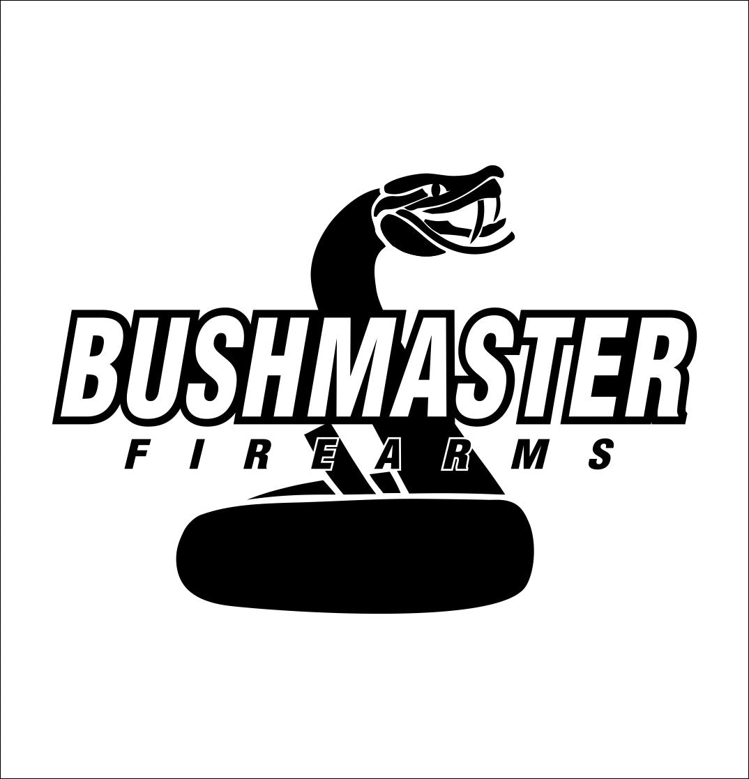 Bushmaster decal, sticker, firearm decal