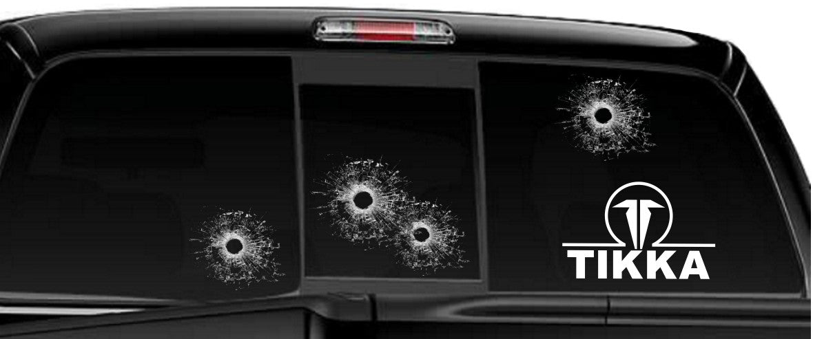 Tikka decal, sticker, firearm decal