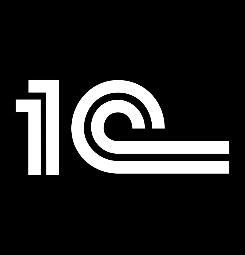 1C Entertainment decal, video game decal, sticker, car decal