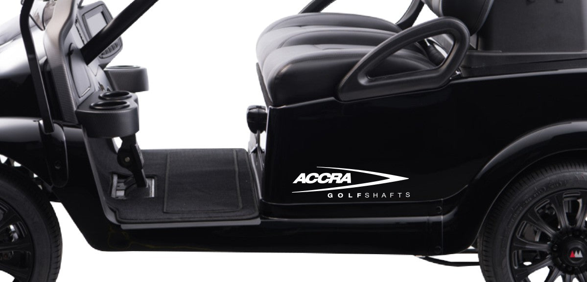Accra Shafts decal, golf decal, car decal sticker