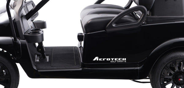 Aerotech Shafts decal, golf decal, car decal sticker