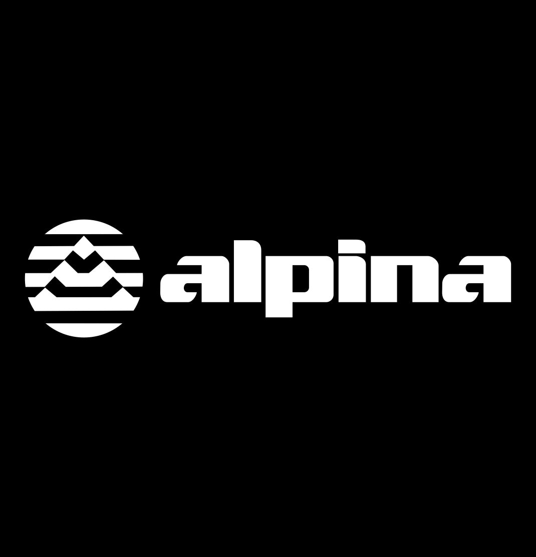 Alpina Sports decal, car decal sticker