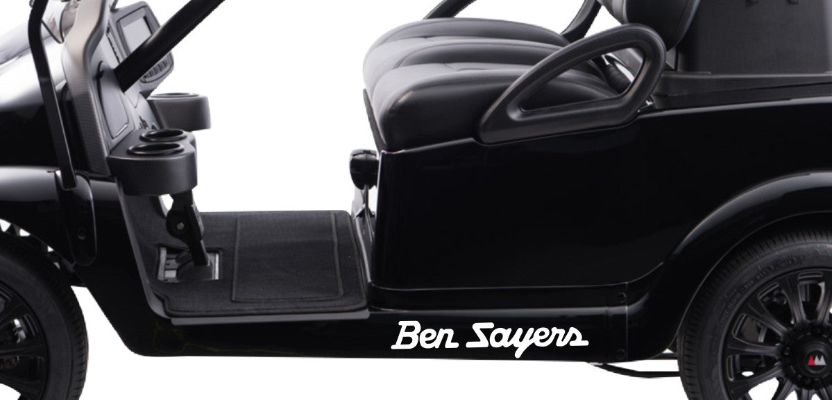 Ben Sayers decal, golf decal, car decal sticker