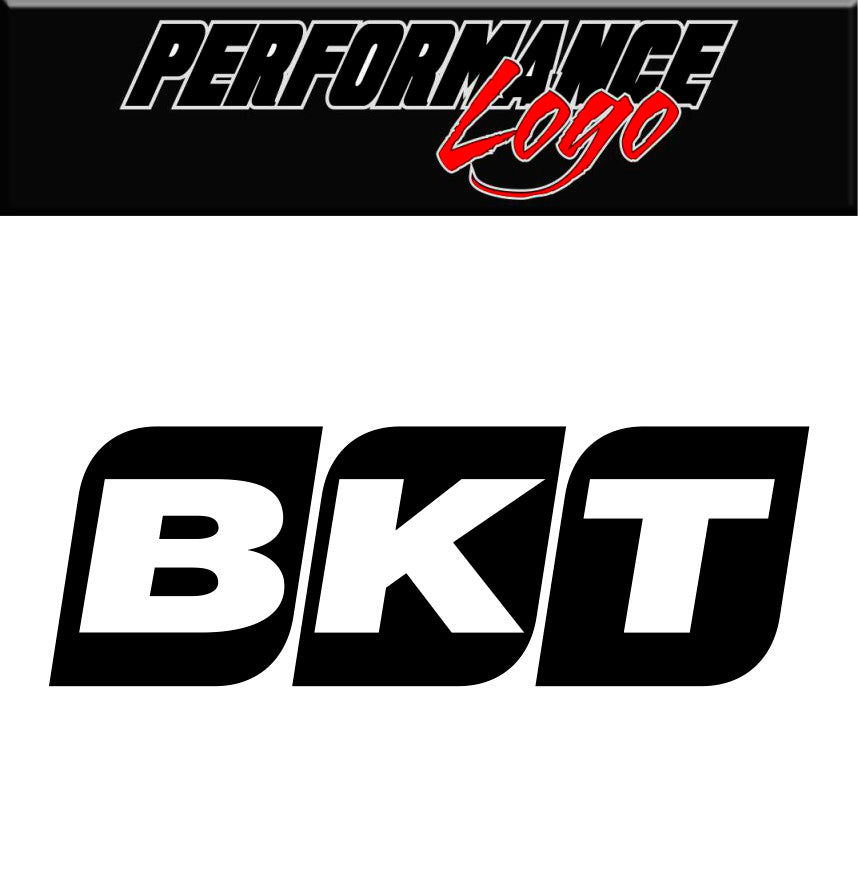 BKT Tires decal, sticker, performance decal, car sticker