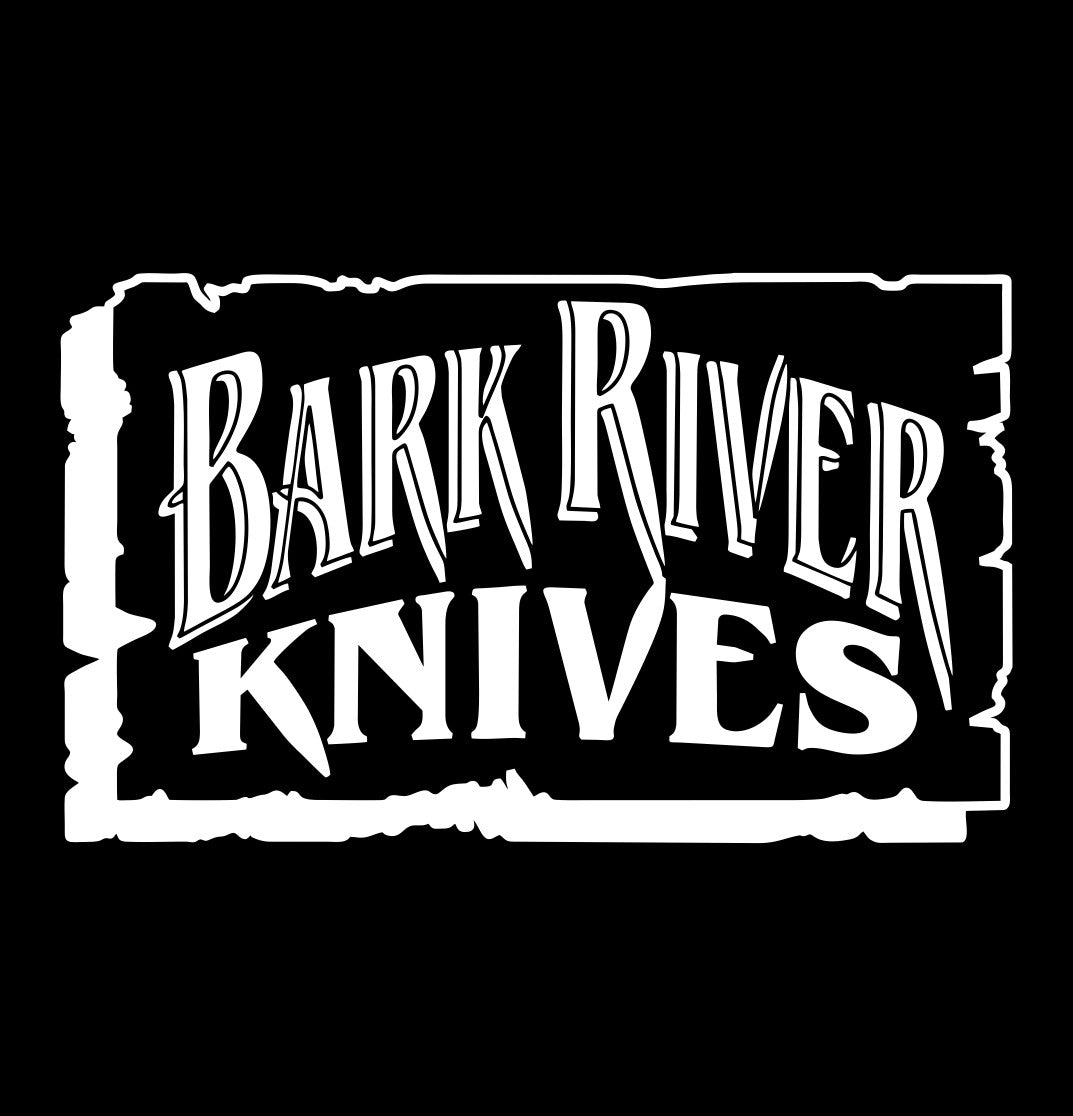 Bark River Knives decal, sticker, fishing hunting decal, car sticker