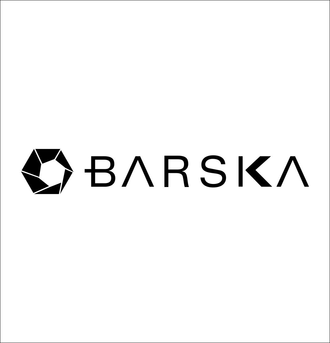 Barska decal, sticker, fishing hunting decal, car sticker