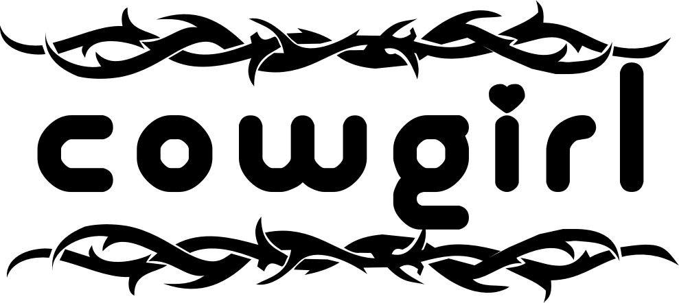 Cowgirl country & western decal - North 49 Decals