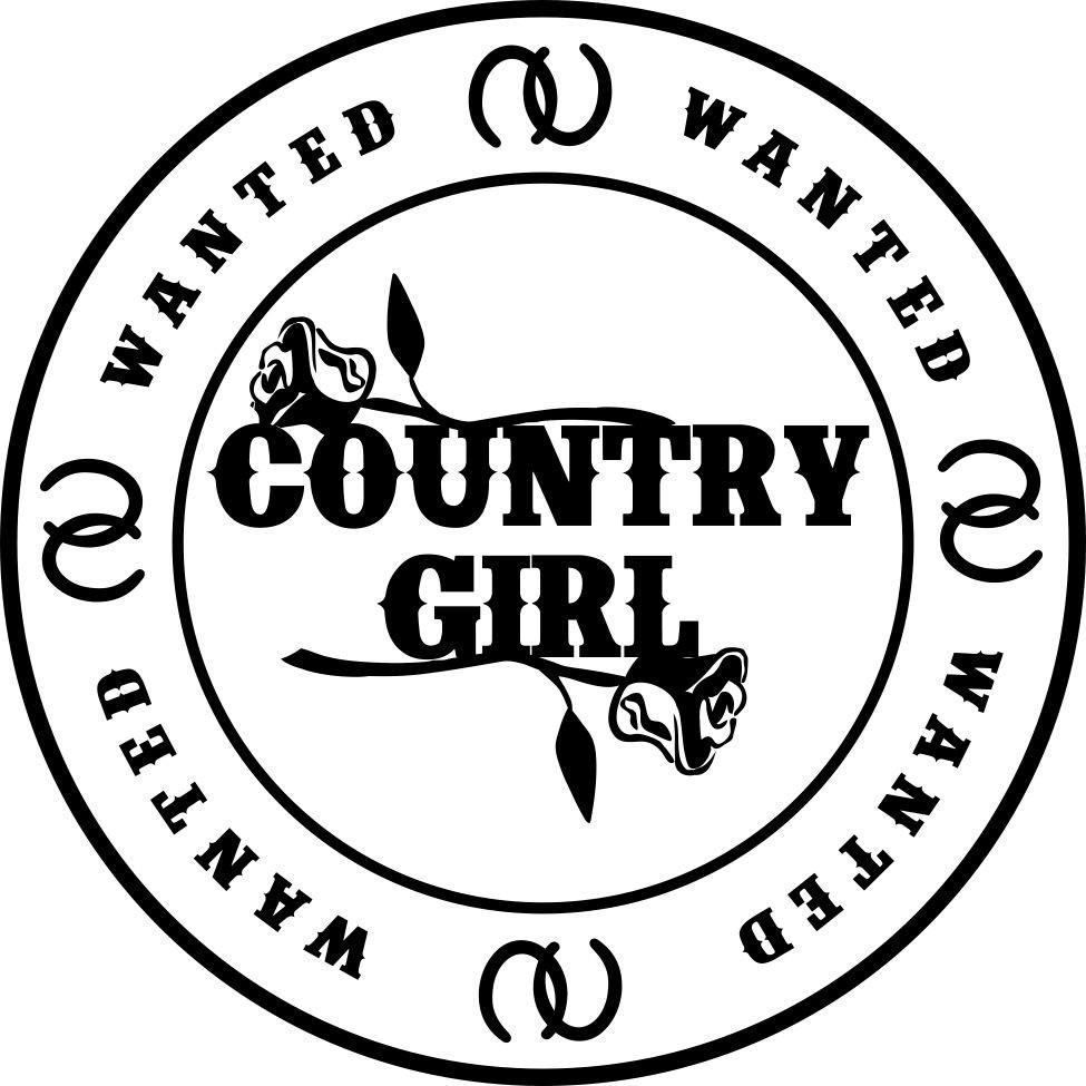 Country girl wanted country & western decal - North 49 Decals