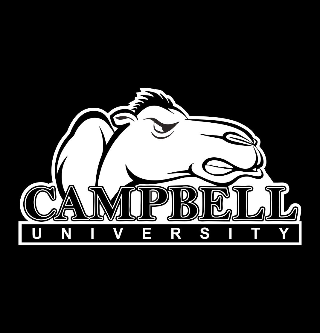 Campbell Fighting Camels decal, car decal sticker, college football