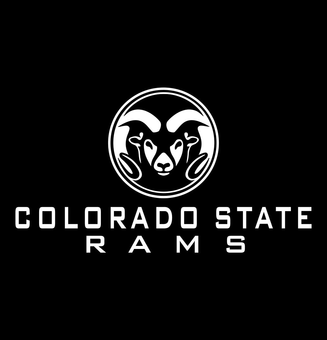 Colorado State Rams decal, car decal sticker, college football