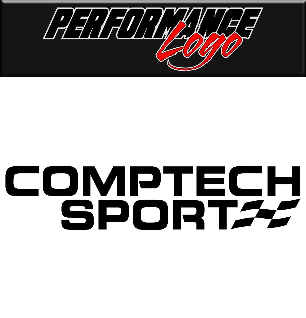 Comptech Sport decal, sticker, performance decal, car sticker