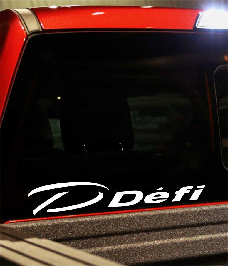 defi performance logo decal - North 49 Decals