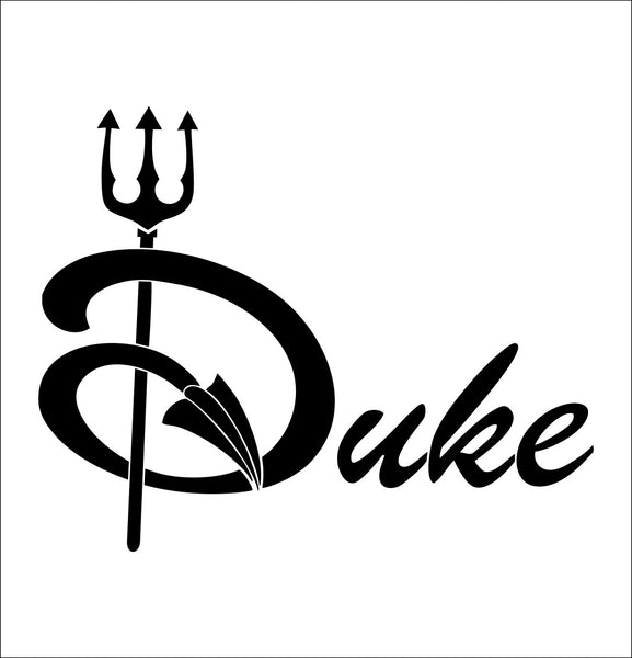 Duke Blue Devils 4 Logo Decal